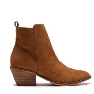 CATHERINE MALANDRINO tan booties